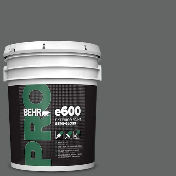 BEHR PRO 5 gal. #HDC-MD-28 Cordite Semi-Gloss Exterior Paint