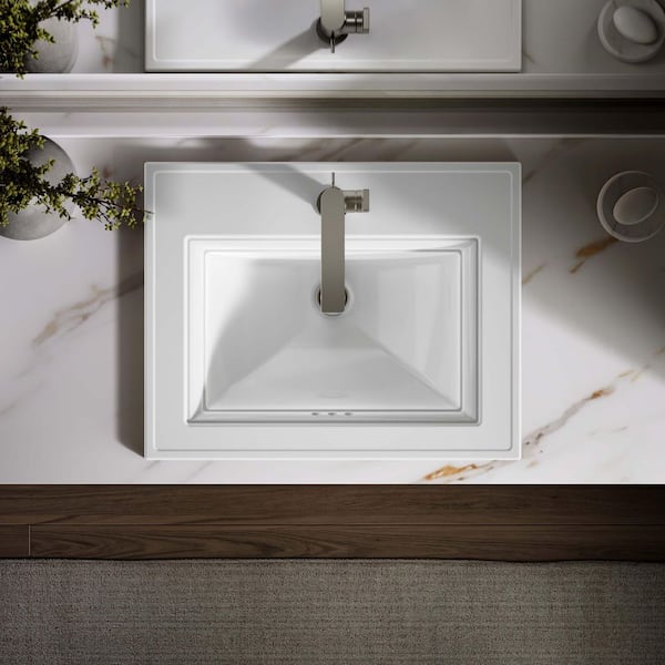 Memoirs 30.7 in. x 22.2 in. Pedestal Bathroom Sink in White Ceramic