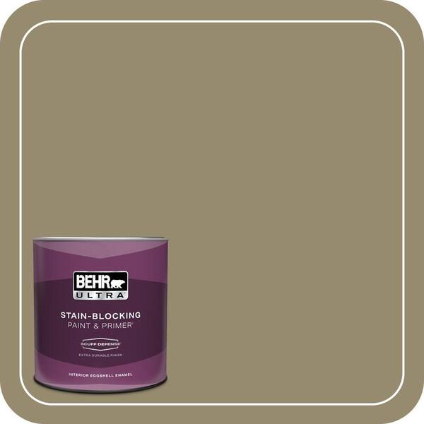 BEHR ULTRA 1 qt. #PPU8-04 Urban Safari Extra Durable Eggshell Enamel Interior Paint & Primer