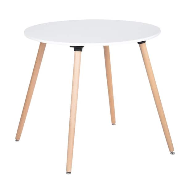 round beech dining table