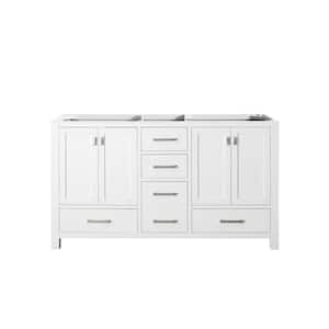 Modero 60 in. Bath Vanity Cabinet without Top in White