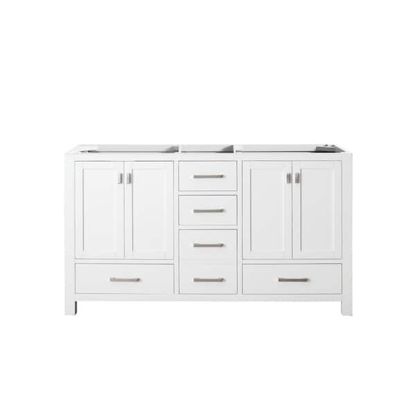 Avanity Modero 60 in. Bath Vanity Cabinet without Top in White