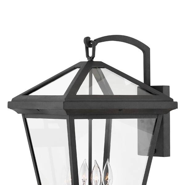 HINKLEY - Alford Place Extra-Large Museum Black Outdoor Wall Mount Lantern
