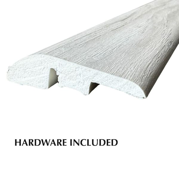 Deco Products Hydrostop Tropical Cape 0.2 in. T x 1.8 in. W x 94 in. L Waterproof PVC Reducer Molding