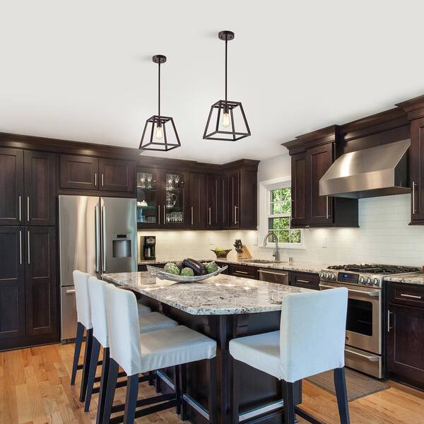 Oil rubbed bronze kitchen pendant lighting