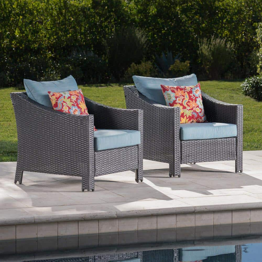 antibes outdoor wicker club chair