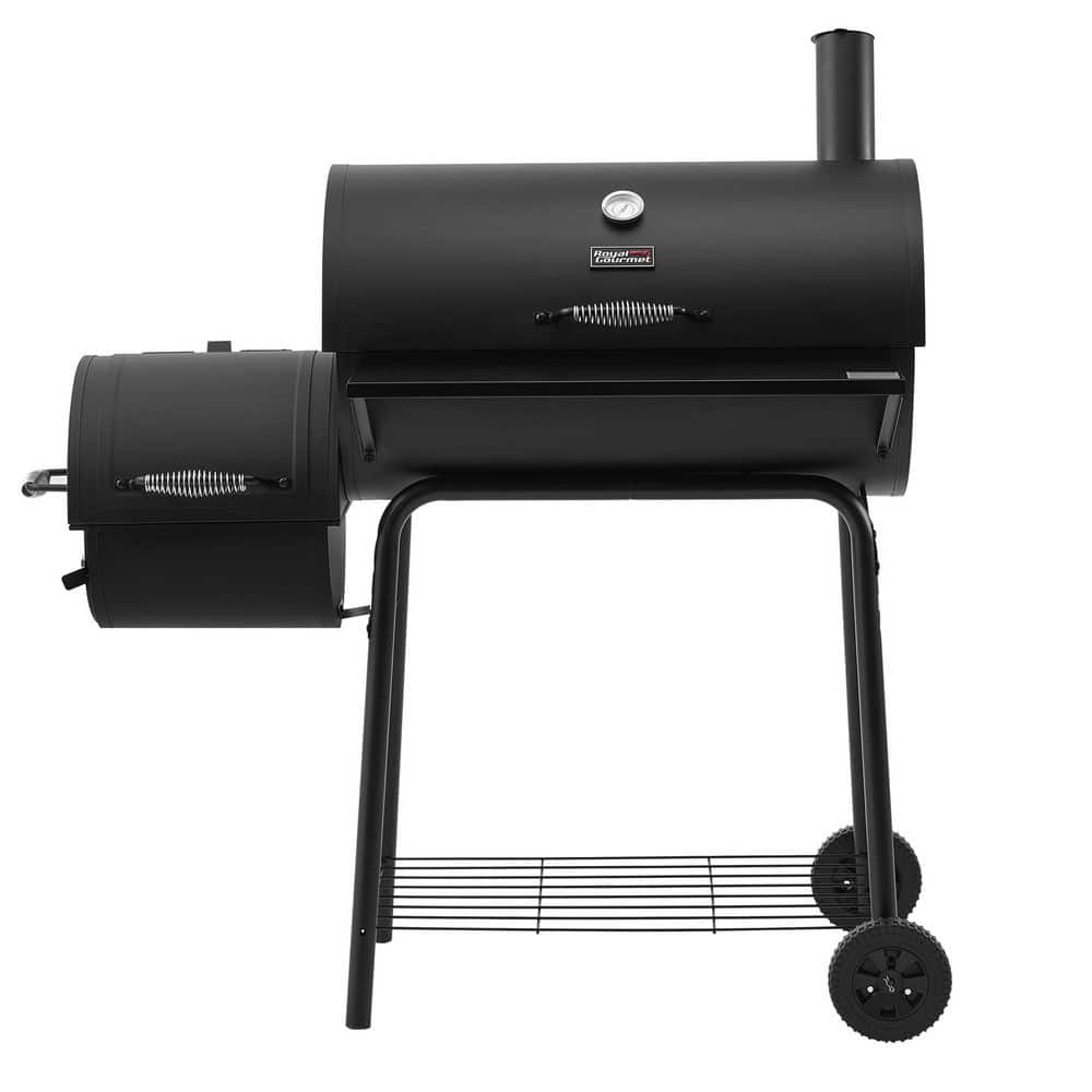 Royal Gourmet 30  CC1830F Charcoal Grill with Offset Smoker