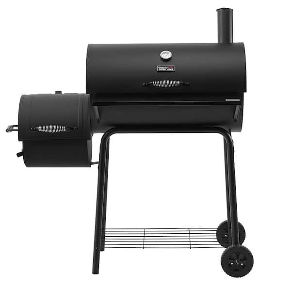 30 in. Charcoal Grill with Offset Smoker