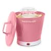 Nostalgia 1040 W 3 oz. Pink Air-Pop Popcorn Machine NAPH16PK - The