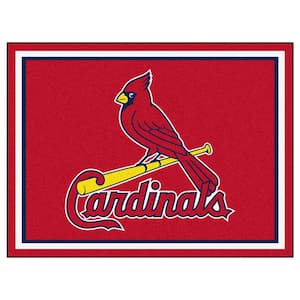 MLB St. Louis Cardinals Navy Blue 8 ft. x 10 ft. Indoor Area Rug