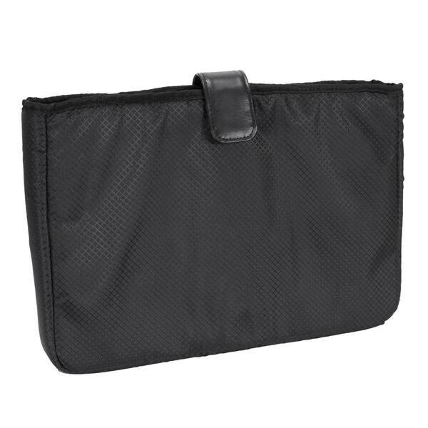 McKlein Roosevelt Detachable-Wheeled Nylon Laptop Case, Black