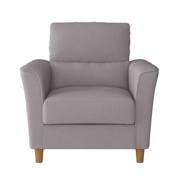 light gray upholstered chair