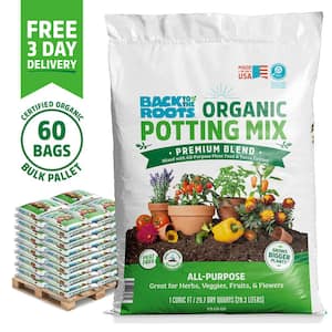 Organic Bulk Potting Mix Pallet (60 1 cu.ft. Bags)