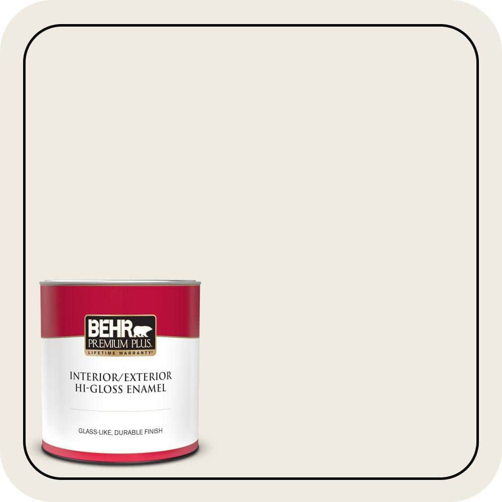 1 qt. #PWN-51 Villa White Hi-Gloss Enamel Interior/Exterior Paint & Primer price history on PriceWatchPro