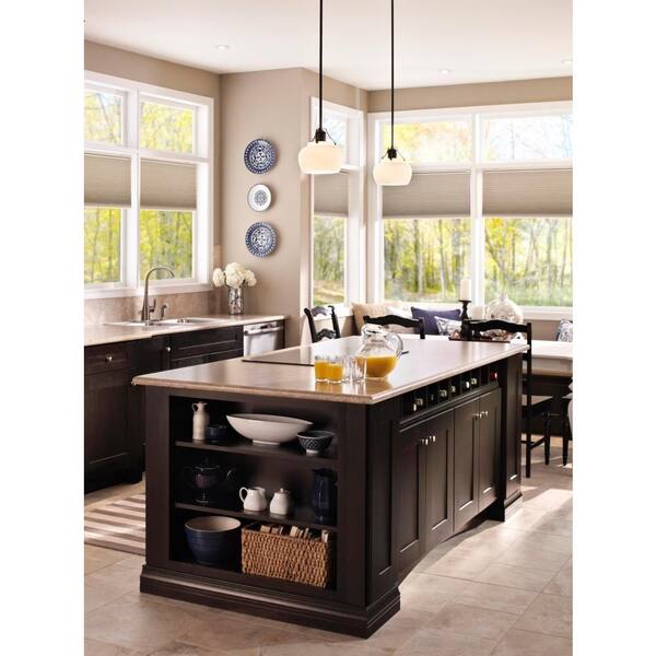 Generation Lighting Urban Renewal 8 in. W 1-Light Rustic Iron Mini