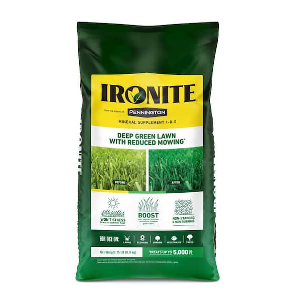 Ironite 15 lb. 5,000 sq. ft. Dry Lawn and Garden Fertilizer 1-0-0