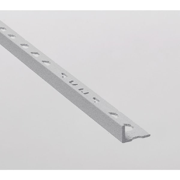 EMAC Novosuelo Maxi Concrete 1/2 in. x 98-1/2 in. Composite Tile Edging Trim