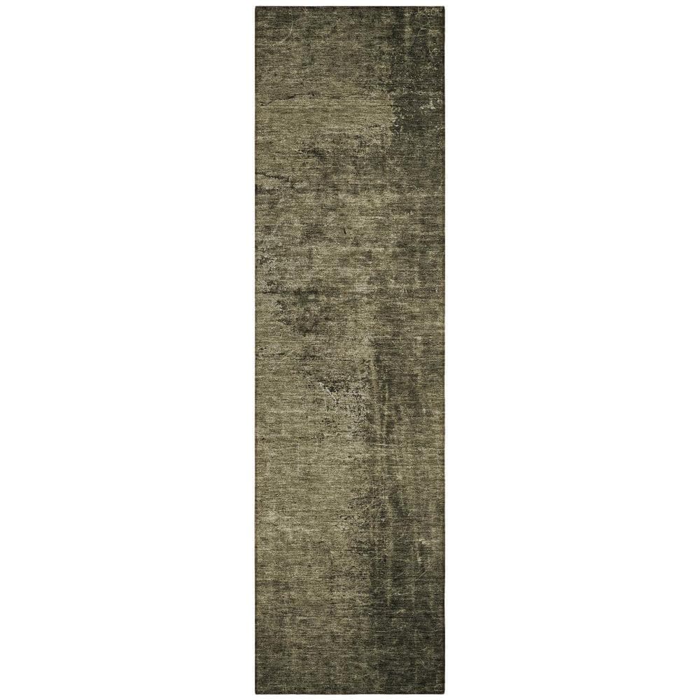 Gray 2 ft. x 8 ft. Woven Abstract Runner Indoor/Outdoor Area Rug price history on PriceWatchPro