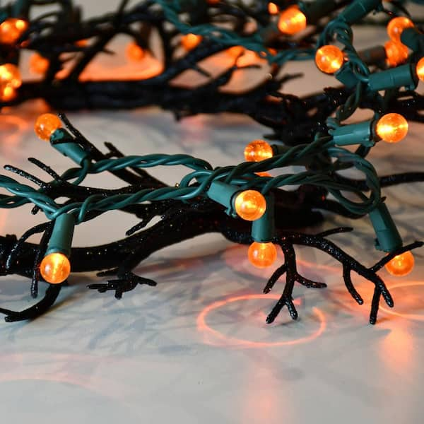 home depot orange string lights