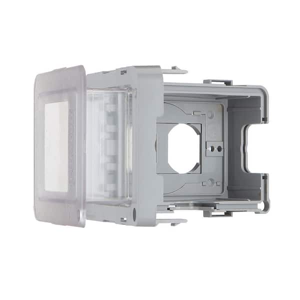 Commercial Electric 1-Gang Extra Duty Non-Metallic Low