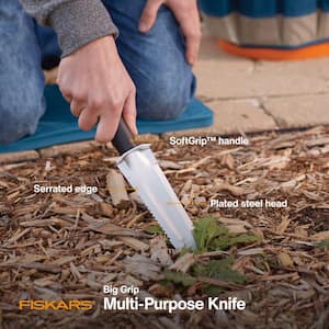 5 in. Big Grip Garden Knife Cultivator