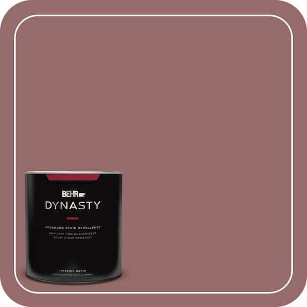 BEHR DYNASTY 1 qt. #140F-5 Clay Ridge Matte Interior Stain-Blocking Paint and Primer