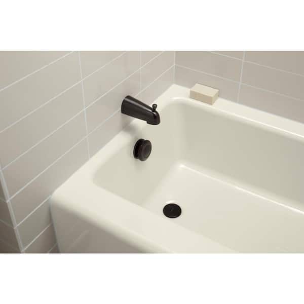 Left Drain Soaking Tub In Biscuit K 837, Kohler K 837 0 Bathtub Dimensions