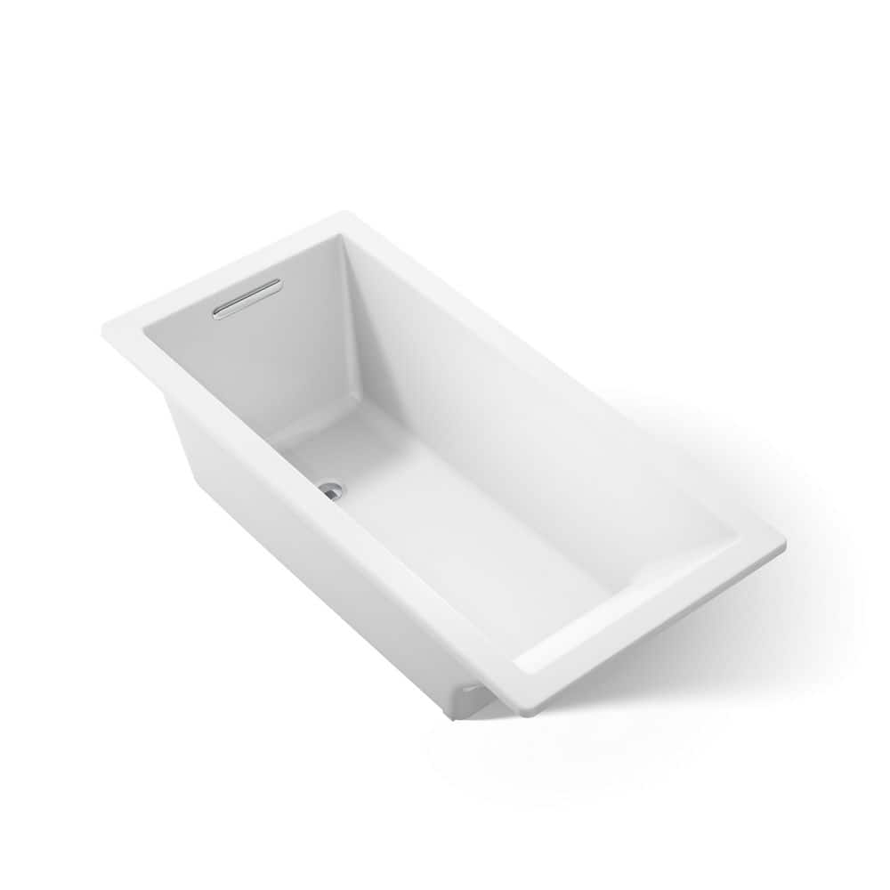 KOHLER Underscore 66 in. x 32 in. Rectangular Soaking