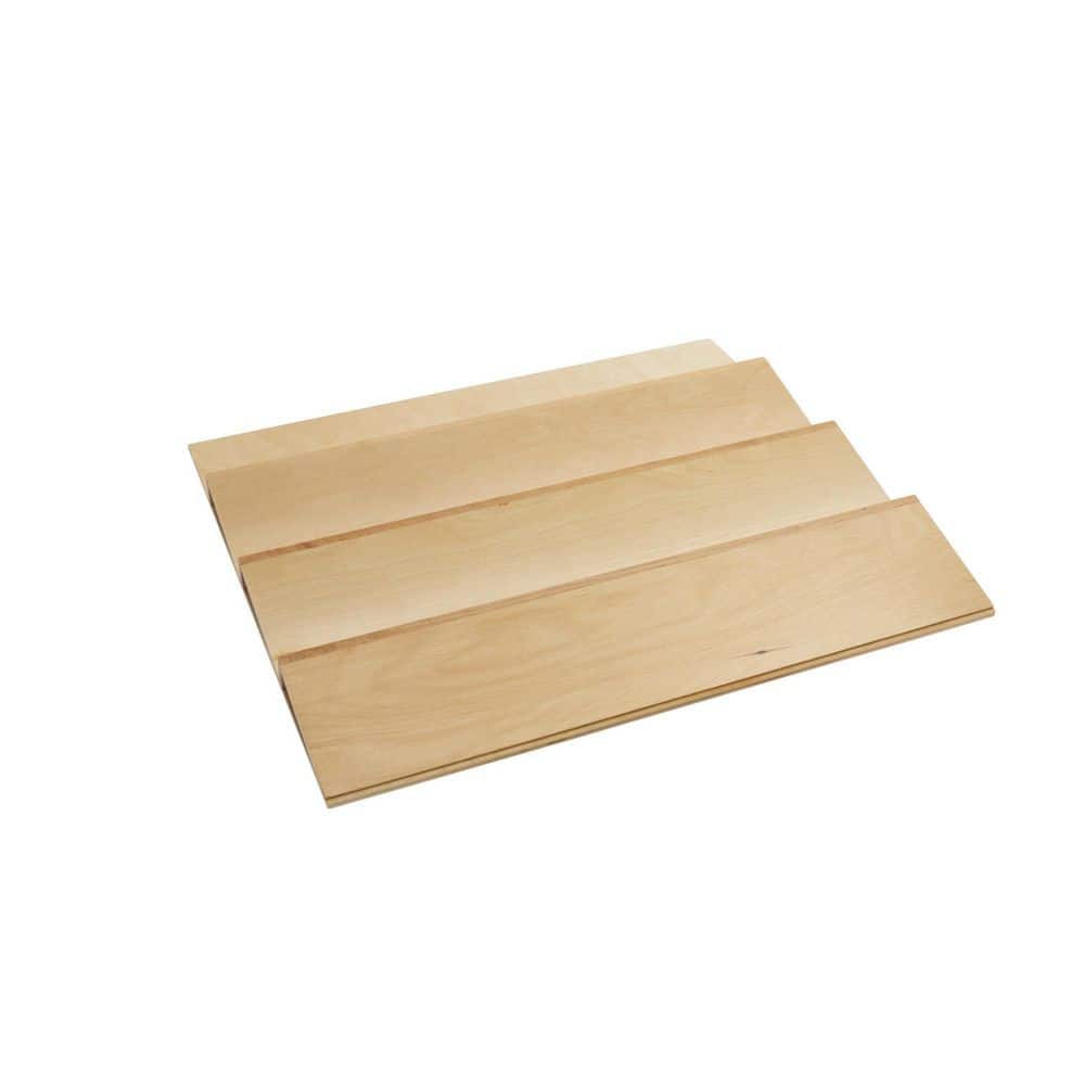 Cut-To-Size Wood Spice Drawer Insert - Fits Best in B15, DB15-3 B18, or  DB18-3, RTA Cabinet Organizers - LAC4SDI-18