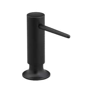 Contemporary Design Soap/Lotion Dispenser in Matte Black