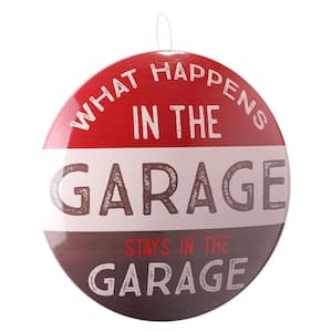 American Art Decor Dome Shaped Metal Wall Art Sign-Bar Decor, Mancave ...