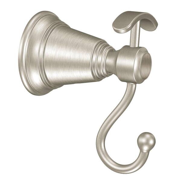 MOEN Rothbury Double Robe Hook in Brushed Nickel