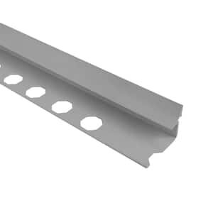 Novoescocia S Antib. Metallic 3/8 in. x 98-1/2 in. Aluminum Tile Edging Trim