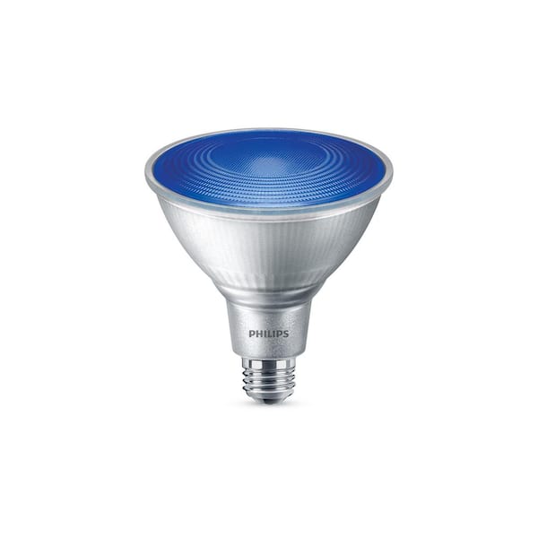 Philips 90-Watt Equivalent PAR 38 LED Flood in Blue (1-Pack