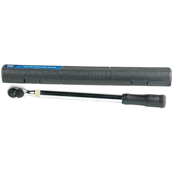 1/2 in. 100 ft./lbs. Preset Torque Wrench