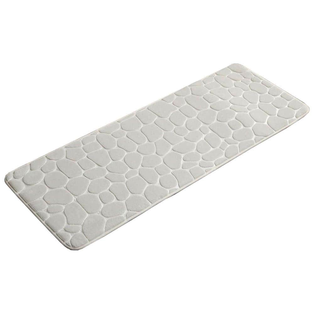 19.68x31.49 Memory Foam Bath Mat Bathroom mat Absorbent Anti-slip Mat  Floor Mats for Bath Room Shower 