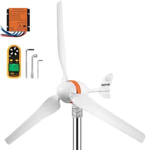 Wind Turbine Generator 400-Watt 12-Volt/AC Wind Turbine Kit 3 Blades Wind Power Generator with MPPT Controller
