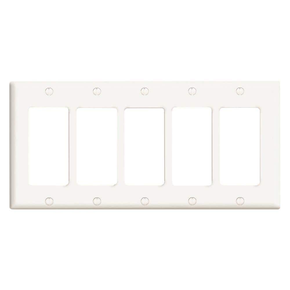Elite Global Solutions M1324F Display White Melamine Flat Tray with Feet -  24 x 13 1/2