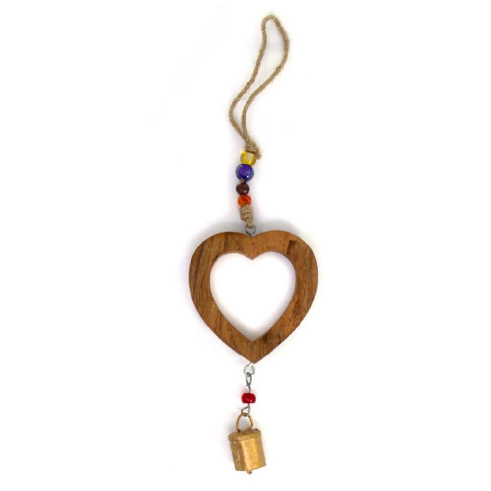 Spiritual Lily Brass and Ceramic Key Ring
