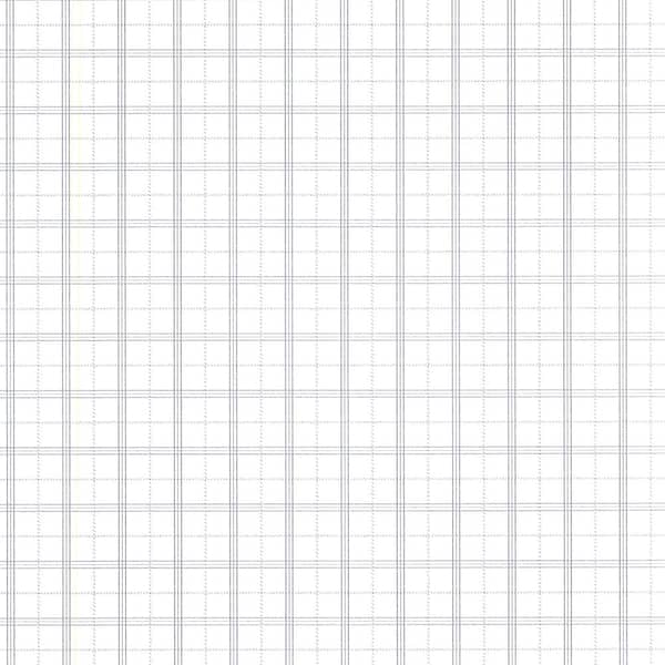 Beacon House Meridian Ivory Nautical Plaid Ivory Wallpaper Sample