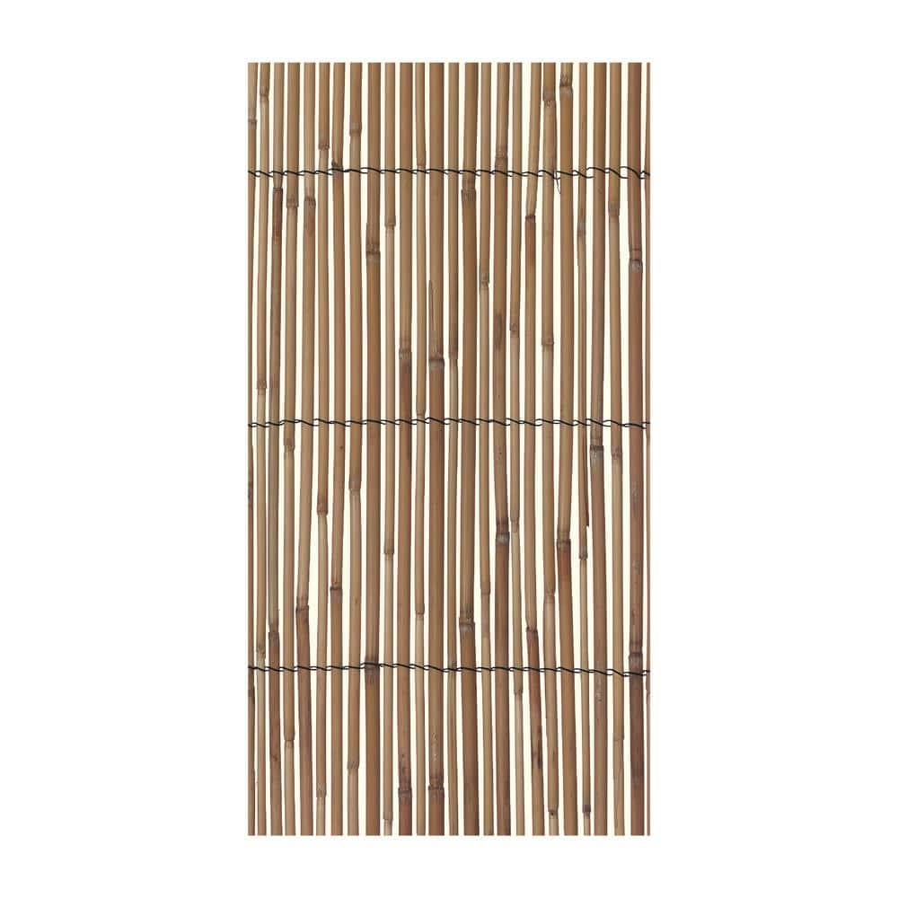 Harbor Gardens 13 ft. L x 3 ft. 3 ft. H Decorative Garden Reed Wood ...