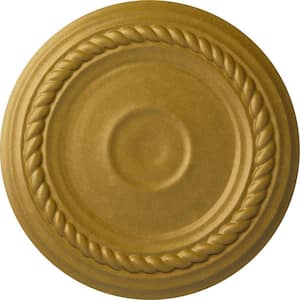 3/4 in. x 7-7/8 in. x 7-7/8 in. Polyurethane Small Alexandria Ceiling Medallion Moulding