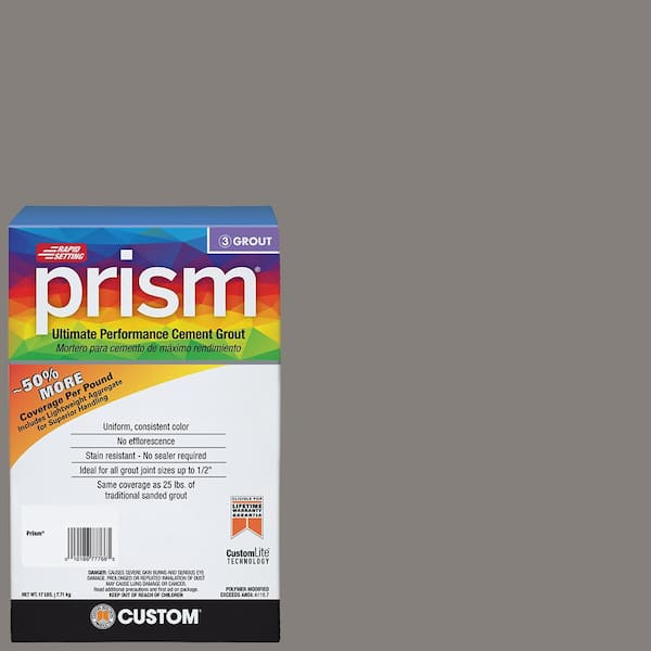 Custom Building Products Prism #335 Winter Gray 17 lb. Ultimate Performance Grout