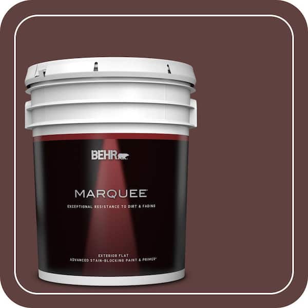 BEHR MARQUEE 5 gal. #BXC-21 Chicory Root Flat Exterior Paint & Primer