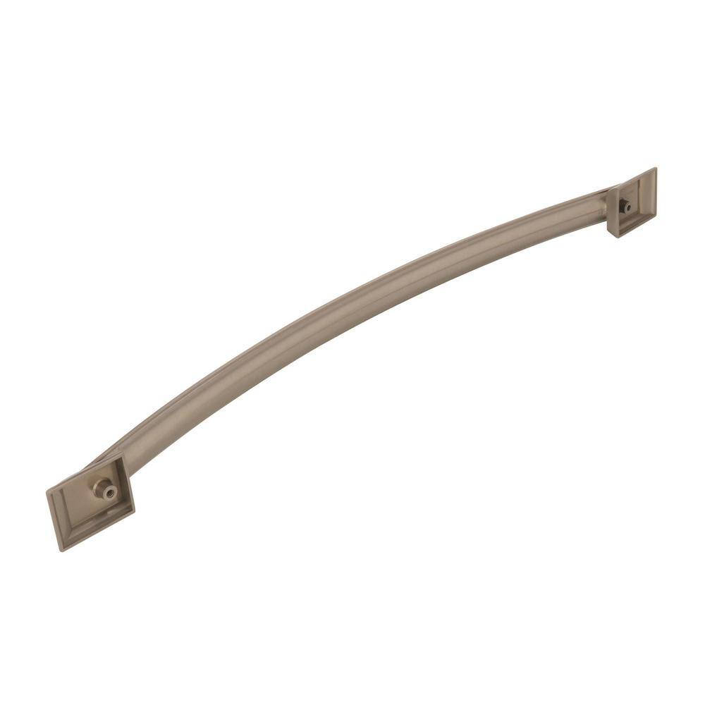 Satin Nickel 18-Inch Brushed Appliance Pull with Mounting Hardware