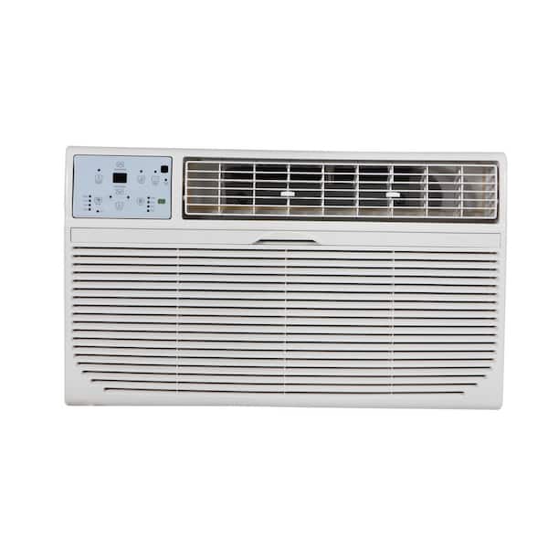 10,000 BTU 115-Volt Through the Wall AC Cools 450 sq. ft. with Remote in White