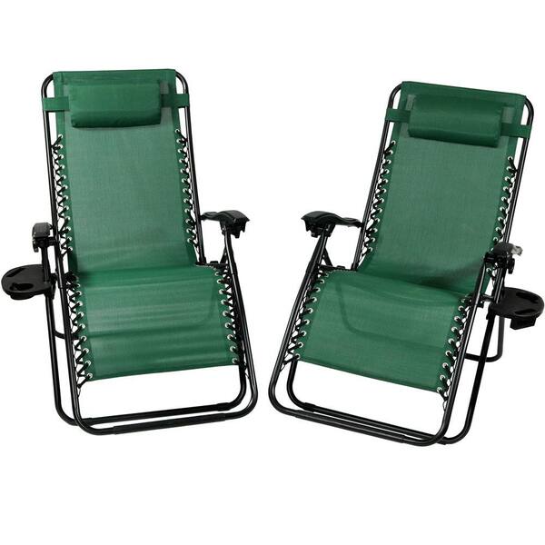 zero gravity lounge chair green