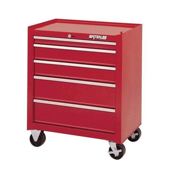 Waterloo 26 in. 5 Drawer Roller Cabinet