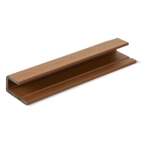 Unbranded 2.7 in. x 1.5 in. x 12 ft. Tiger Eye Soar Inner Corner (Horizontal) Composite Siding Board