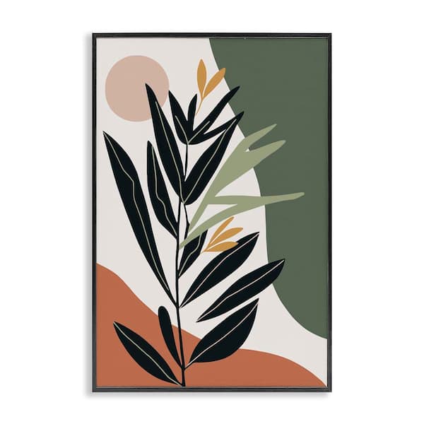 Stupell Industries Earthy Tropical Foliage by LSR Design Studio